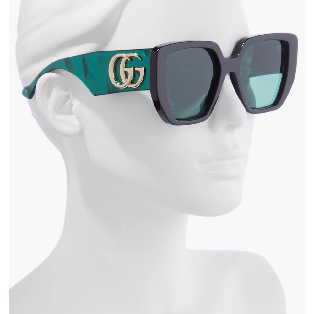 GUCCI NEW 52mm Square Sunglasses - Picture 3 of 15